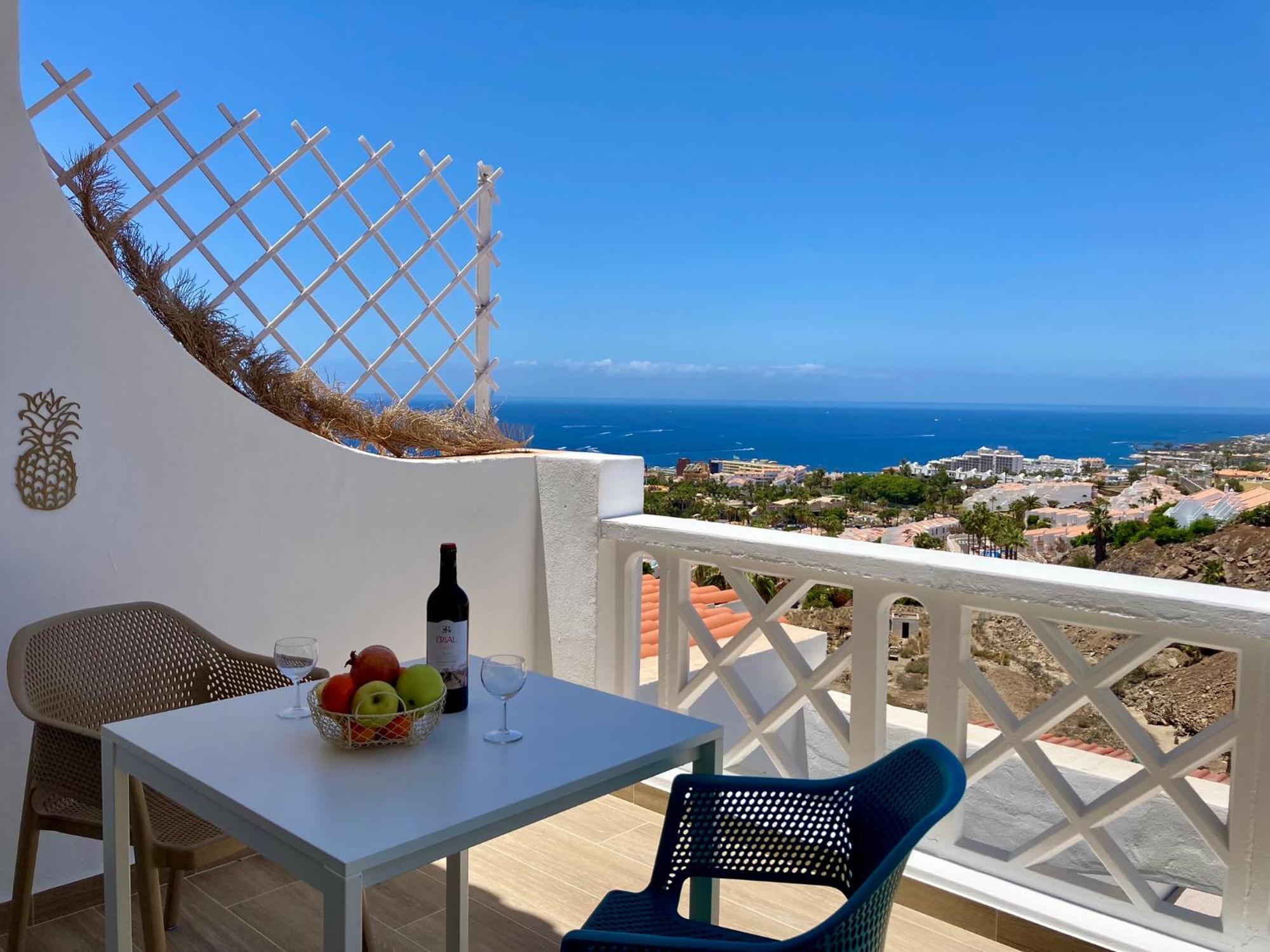 Costa Adeje - Modern Apartment With Terrace Views Of Ocean & Sunset Dış mekan fotoğraf